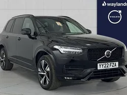 Black Used 2022 Volvo XC90 R-Design SUV | £33,791 (Fair price)