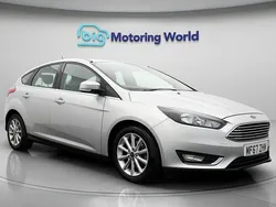 Silver Used 2017 Ford Focus Titanium Hatchback | £7,700 (Good price)