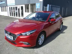 Red Used 2017 Mazda 3 Hatchback | £6,295 (Fair price)