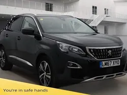 Black Used 2017 Peugeot 3008 Allure SUV | £10,000 (A bit pricey)