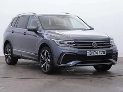 Grey Used 2025 VW Tiguan Allspace R-line SUV | £36,990 (Expensive)