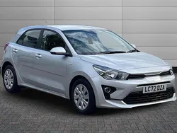 Satin silver Used 2022 Kia Rio 2 Hatchback | £10,850 (Good price)