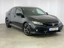 Black Used 2017 Honda Civic SR Hatchback | £11,995 (Fair price)