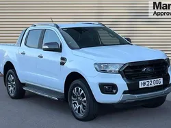 White Used 2022 Ford Ranger Wildtrack Pickup | £25,208 (Fair price)