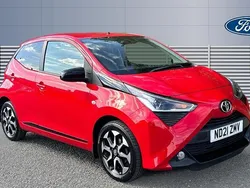 Red Used 2021 Toyota Aygo Trend Hatchback | £10,998 (Fair price)