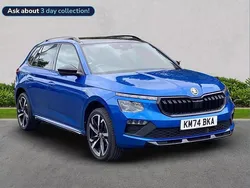 Blue Used 2024 Skoda Kamiq Monte Carlo SUV | £23,990 (A bit pricey)