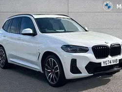 White Used 2024 BMW X3 M Sport SUV | £47,173 (Expensive)