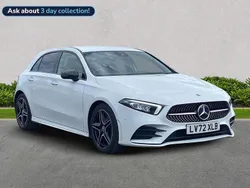 White Used 2022 Mercedes A180 AMG Line Premium Hatchback | £21,649 (A bit pricey)