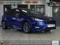 Blue Used 2017 Ford Focus ST-Line Hatchback | £7,770 (Good price)