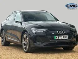 Black Used 2021 Audi e-tron Sportback Business SUV | £34,455