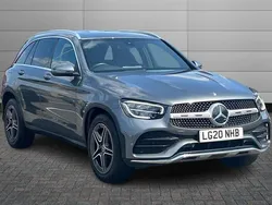 Selenite grey Used 2020 Mercedes GLC300 AMG line Estate | £26,950 (Super price)