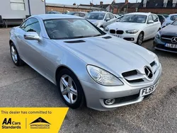 Silver Used 2009 Mercedes SLK200 Cabriolet | £5,795 (Fair price)