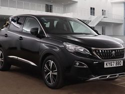 Perla nera black Used 2017 Peugeot 3008 Allure Hatchback | £10,475 (Fair price)