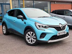 Blue Used 2021 Renault Captur Iconic SUV | £14,989 (Fair price)