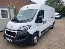 White Used 2022 Peugeot Boxer Van | £7,495 (Fair price)