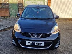 Black Used 2015 Nissan Micra Acenta Hatchback | £5,495 (Fair price)