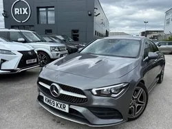 Grey Used 2019 Mercedes CLA220 AMG line Sedan | £23,750 (A bit pricey)