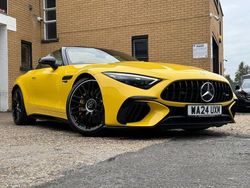 Yellow Used 2024 Mercedes SL63 AMG AMG Cabriolet | £107,500