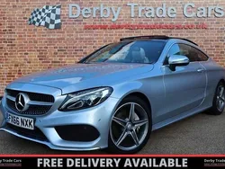 Silver Used 2016 Mercedes C220 AMG Line Premium Plus Coupe | £14,990 (Expensive)
