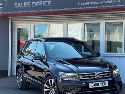 Black Used 2018 VW Tiguan R-line SUV | £17,795 (Fair price)