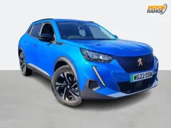 Blue Used 2022 Peugeot e-2008 Allure SUV | £12,295 (Fair price)