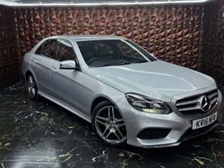 Silver Used 2015 Mercedes E250 AMG line Sedan | £7,649 (Good price)