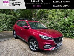 Red Used 2021 MG HS Exclusive SUV | £12,989 (Fair price)