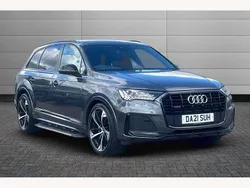 Daytona grey Used 2021 Audi Q7 Black Edition SUV | £40,950 (Fair price)