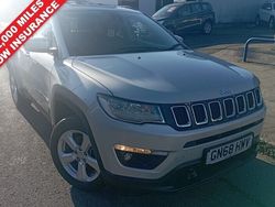 Grey Used 2018 Jeep Compass Longitude SUV | £12,995 (Fair price)