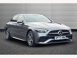 Grey Used 2023 Mercedes C300e AMG Line Premium Plus Sedan | £34,700 (Fair price)
