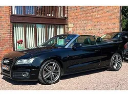 Black Used 2011 Audi A5 Cabriolet S-Line Cabriolet | £5,495 (Fair price)