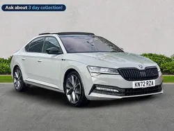 Grey Used 2022 Skoda Superb SportlinePlus | £23,999 (Fair price)