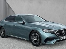 Metallic paintwork verde silver Used 2024 Mercedes E200 AMG line Sedan | £39,806