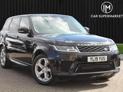 Black Used 2019 Land Rover Range Rover Sport HSE SUV | £21,885 (Good price)