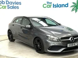Grey Used 2018 Mercedes A160 AMG line Hatchback | £12,000 (Fair price)