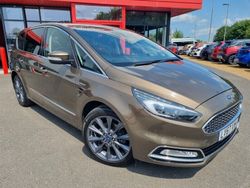 Brown Used 2017 Ford S-MAX Vignale MPV | £14,795 (Fair price)
