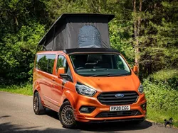 Orange Used 2020 Ford Transit Custom Limited Van | £34,000
