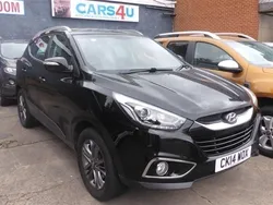 Black Used 2014 Hyundai ix35 SE SUV | £5,790 (Fair price)