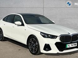 Alpine white Used 2025 BMW i5 M Sport Sedan | £47,832 (Good price)