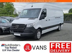 White Used 2022 Mercedes Sprinter Progressive Van | £21,975 (A bit pricey)