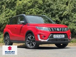 Red Used 2020 Suzuki Vitara SZ5 SUV | £15,495 (Fair price)