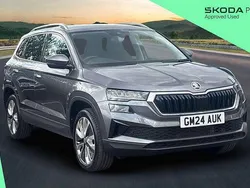 Graphite grey metallic Used 2024 Skoda Karoq SE L SUV | £20,900 (Fair price)