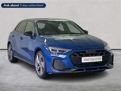 Blue Used 2025 Audi A3 Black Edition Hatchback | £32,693 (Expensive)
