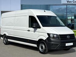 White New 2025 VW Crafter Business Van | £31,980 (A bit pricey)