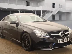 Black Used 2015 Mercedes E220 AMG line Coupe | £7,495 (Fair price)