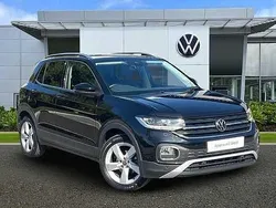 Black Used 2021 VW T-Cross SEL SUV | £17,491 (Fair price)