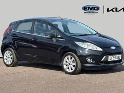 Black Used 2009 Ford Fiesta Zetec Hatchback | £5,490 (Fair price)