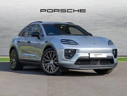 Dolomite silver metallic New 2025 Porsche Macan 4 Electric SUV | £68,940