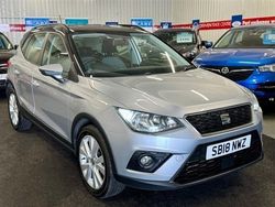 Silver Used 2018 Seat Arona SE Technology SUV | £7,890 (A bit pricey)