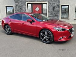 Red Used 2017 Mazda 6 Inclusive Sedan | £10,450 (Expensive)